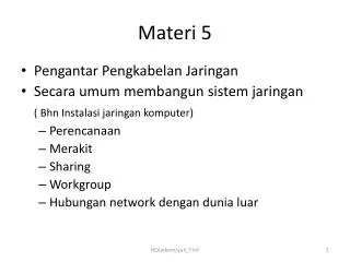 materi 5