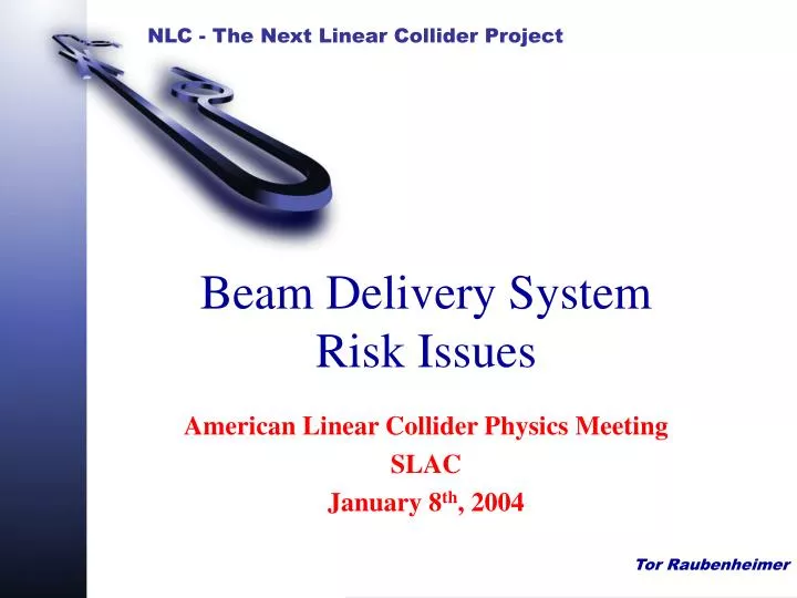 beam delivery system risk issues