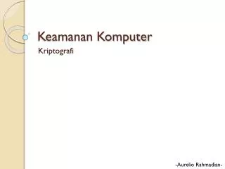 keamanan komputer