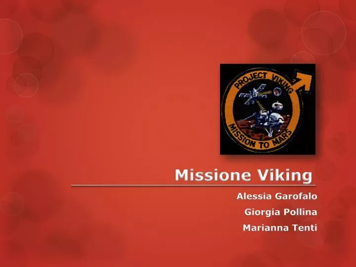 missione viking