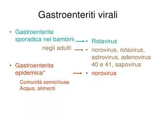 gastroenteriti virali