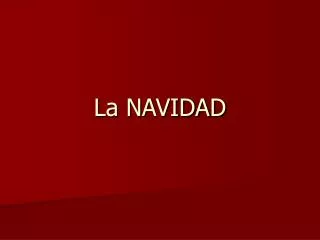 la navidad