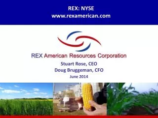 REX : NYSE rexamerican