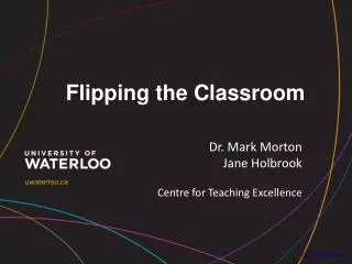 Flipping the Classroom