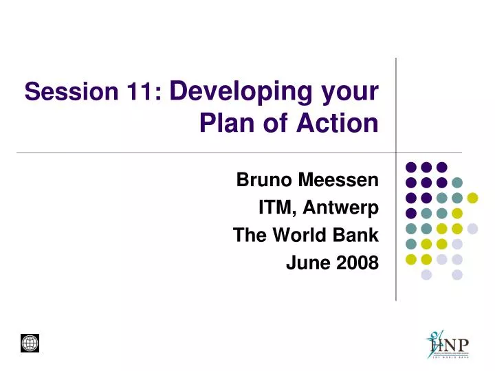 session 11 developing your plan of action