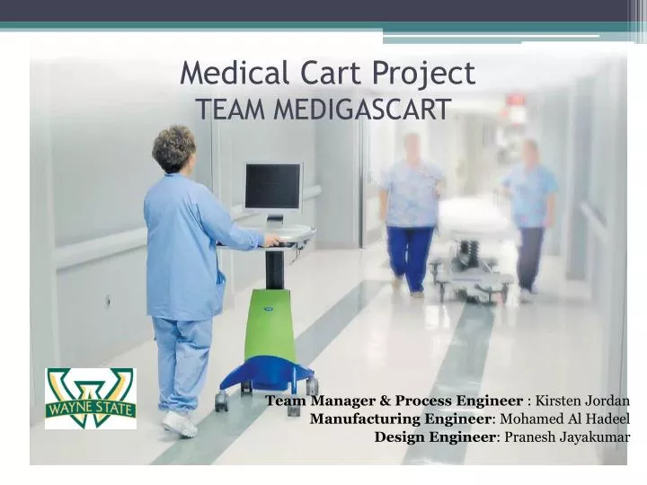 medical cart project team medigascart