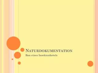 naturdokumentation