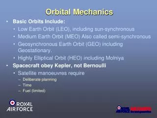 Orbital Mechanics