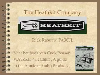 the heathkit company