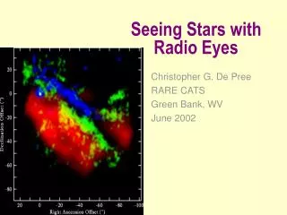 Seeing Stars with Radio Eyes