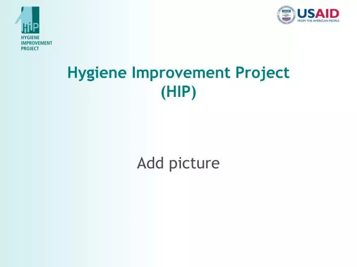 hygiene improvement project hip