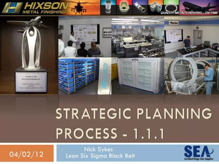 strategic planning process 1 1 1