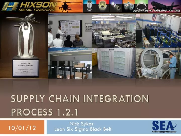 supply chain integration process 1 2 1