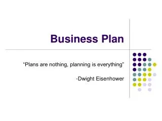 Business Plan