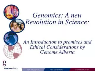 Genomics: A new Revolution in Science: