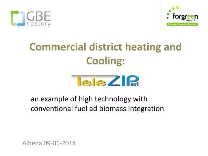 commercial district heating and cooling