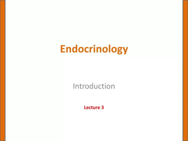 endocrinology
