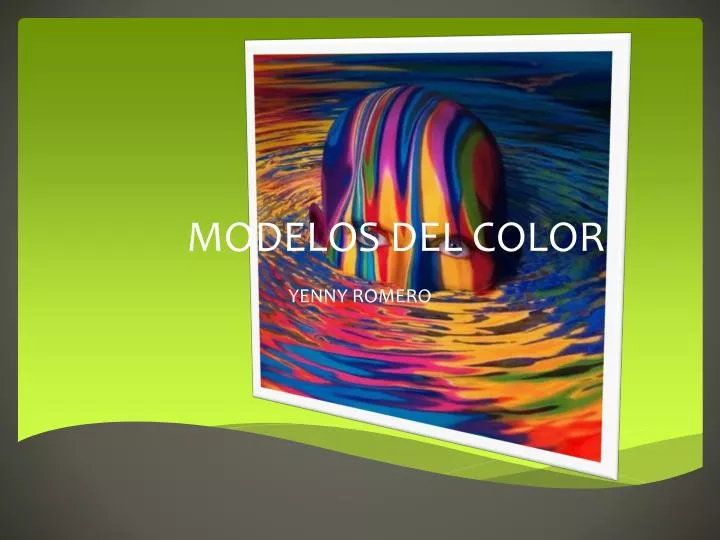 modelos del color