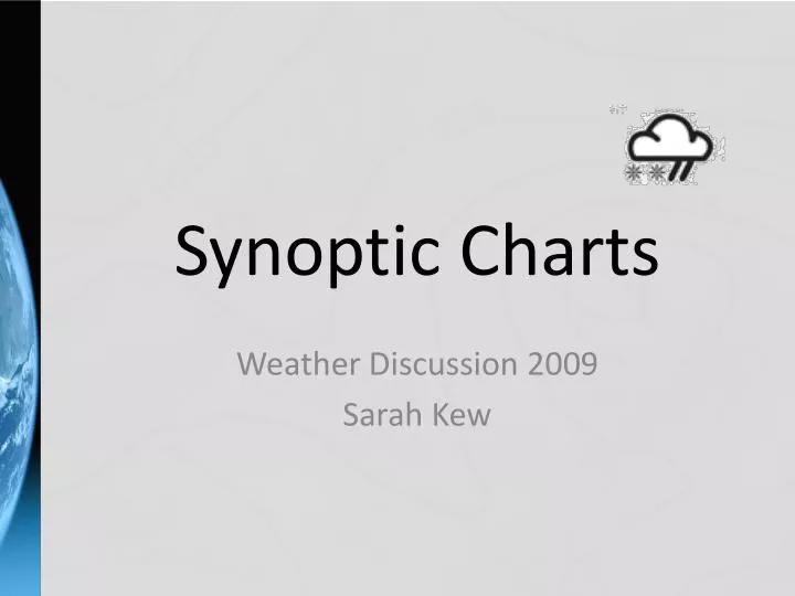 synoptic charts
