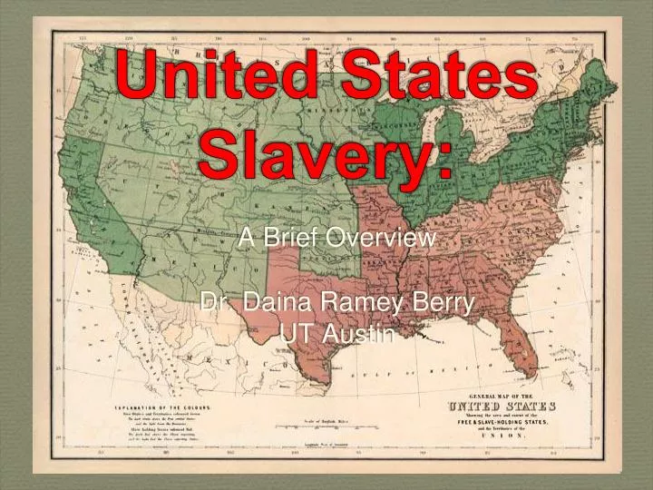 united states slavery