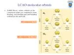 LCAO-molecular orbitals - slide 1