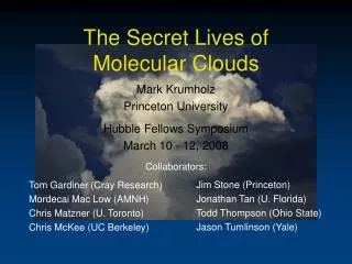 The Secret Lives of Molecular Clouds