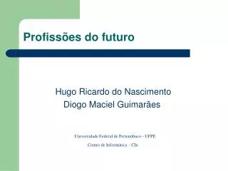 profiss es do futuro