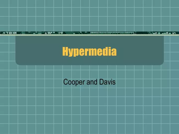 hypermedia