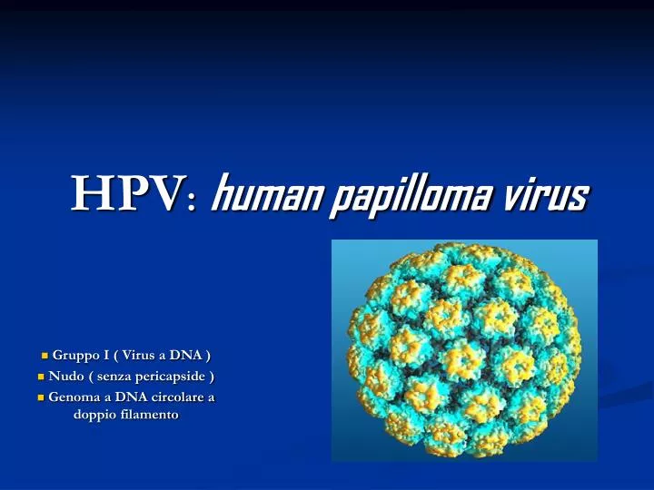 hpv human papilloma virus