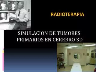 simulacion de tumores primarios en cerebro 3d