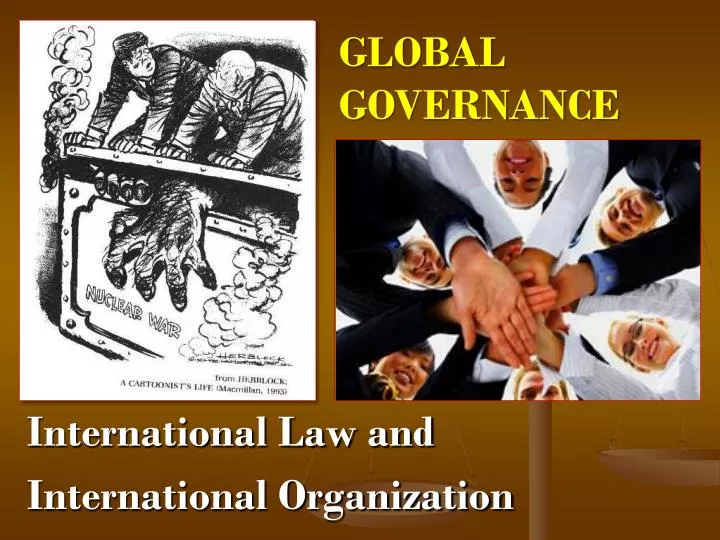 international law and international organization