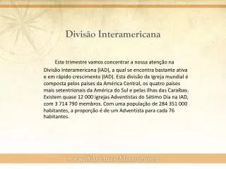 divis o interamericana
