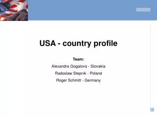 USA - country profile