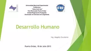 desarrollo humano