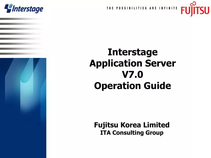 interstage application server v7 0 operation guide