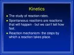 Kinetics - slide 1