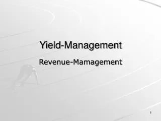 yield management