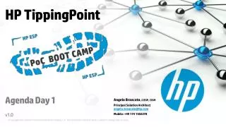 HP TippingPoint Agenda Day 1 v1.0