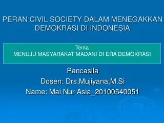 PPT - Demokrasi Indonesia PowerPoint Presentation, Free Download - ID ...