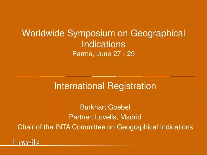 worldwide symposium on geographical indications parma june 27 29