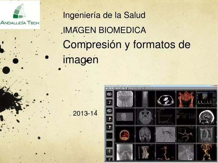 ingenier a de la salud imagen biomedica c ompresi n y formatos de imagen