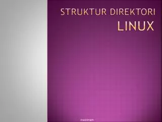 struktur direktori