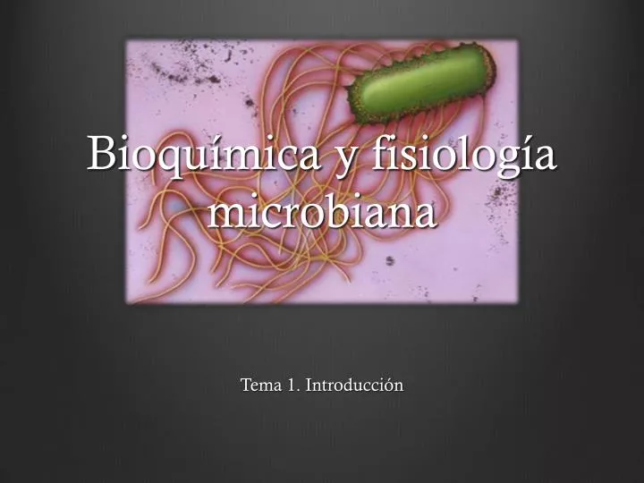 bioqu mica y fisiolog a microbiana