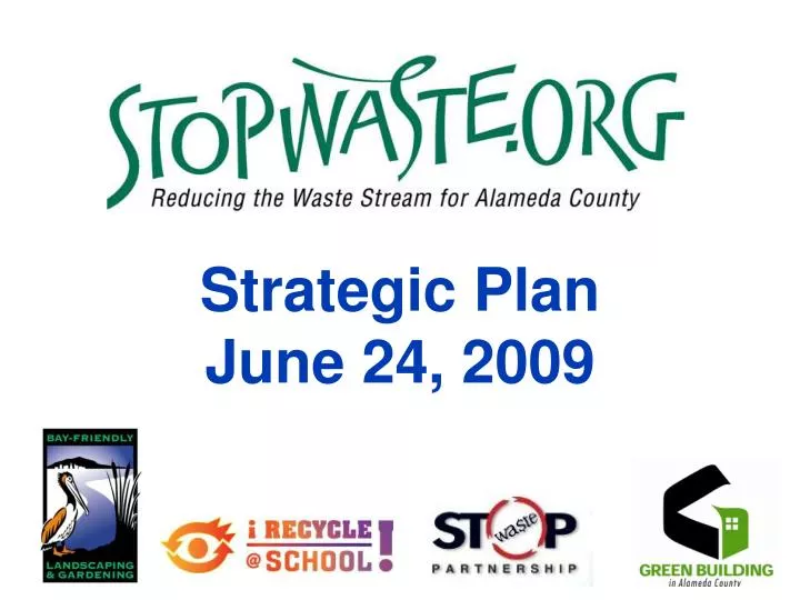 strategic plan june 24 2009