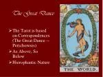 The Great Dance - slide 1