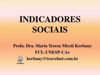 indicadores sociais