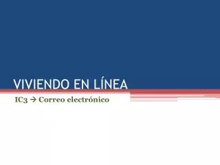 viviendo en l nea