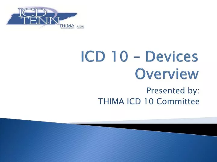 icd 10 devices overview