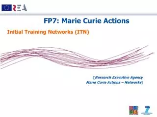 FP7: Marie Curie Actions