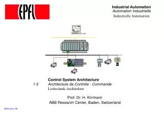 Industrial Automation Automation Industrielle Industrielle Automation